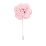 Pink Flower Lapel Pin by Dalaco