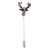 Stag Head Lapel Pin by Dalaco