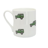 Land Vehicle Illustration Fine Bone China Mug by Dalaco