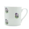 Rugby Ball Illustration Fine Bone China Mug by Dalaco