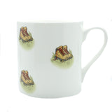 Walking Boots Illustration Fine Bone China Mug by Dalaco