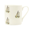 Cricket Illustration Fine Bone China Mug by Dalaco