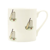 Cricket Illustration Fine Bone China Mug by Dalaco