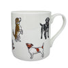Dogs Illustration Fine Bone China Mug by Dalaco