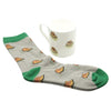 Walking Boots Fine Bone China Mug & Sock Set by Dalaco