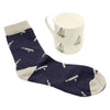 Cricket Fine Bone China Mug & Sock Set by Dalaco