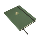 Bee Embossed Lined A5 Notebook Green by Dalaco