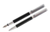 Grey & Black Wave Fountain & Ball Point Set by Dalaco