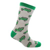 Land Vehicle Socks – Green and Grey Combed Cotton by Dalaco