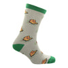 Walking Boots Socks – Grey & Green Combed Cotton by Dalaco