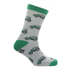Tractor Socks – Grey & Green by Dalaco