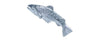 Trout Sterling Silver Tie Tac by Dalaco