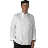 Dennys Long Sleeve Press Stud Chef's Jacket DE001