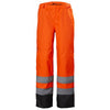 Helly Hansen Alta Shell Pant 71442 Orange/Charcoal front view