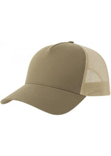 Atlantis Rapper Cotton S 5 Panel Sustainable Trucker Cap ACRPCT