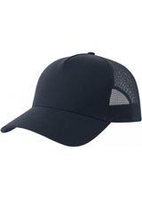 Atlantis Rapper Cotton S 5 Panel Sustainable Trucker Cap ACRPCT