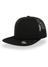 Atlantis Unisex Snap 90S Flat Visor 5 Panel Trucker Cap ACSN90