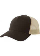 Atlantis Rapper Cotton S 5 Panel Sustainable Trucker Cap ACRPCT