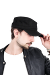 Atlantis Army Military Cap ACARCA BLACK