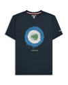 Lambretta Target Spray Tee LB5011 Navy