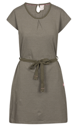 Tresspass LIDIA - FEMALE DRESS - HERB STRIPE