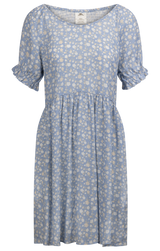 Tresspass MARGARET - FEMALE CASUAL DRESS - COOL BLUE PRINT