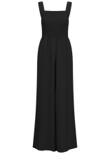 Tresspass COVE - FEMALE CASUAL FULL LENGTH JUMPSUIT - BLACK