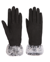 Tresspass BETSY - FEMALE GLOVE - BLACK