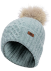 Tresspass CEDAR - FEMALE KNITTED HAT - DUSTY TEAL