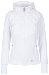 Tresspass MARNEY - FEMALE ACTIVE HYBRID JACKET - WHITE