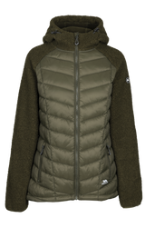 Tresspass WANDO - FEMALE HYBRID JKT - DARK VINE