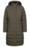Tresspass BITSY - FEMALE DOWN JACKET - DARK VINE
