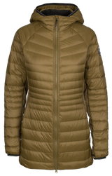 Tresspass HUB - FEMALE DOWN JKT - DARK OLIVE