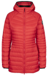 Tresspass HUB - FEMALE DOWN JKT - RED
