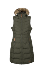 Tresspass AUDREY GILET - FEMALE CASUAL GILET - DARK VINE