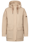 Tresspass SASSER - FEMALE RAINWEAR JACKET - LIGHT SAND