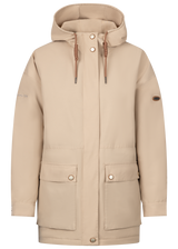 Tresspass SASSER - FEMALE RAINWEAR JACKET - LIGHT SAND