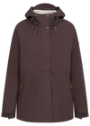Tresspass KAMILA - FEMALE 3 IN 1 RAIN JKT - MOCHA