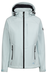 Tresspass FRYATT - FEMALE SOFTSHELL JACKET - SEAFOAM MARL