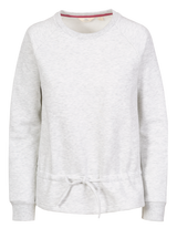 Tresspass GRETTA - FEMALE CASUAL SWEATSHIRT - PALE GREY MARL
