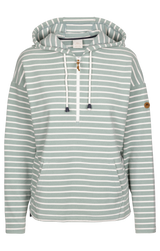 Tresspass SOFTLY - FEMALE CASUAL HOODIE - TEAL MIST