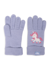 Tresspass DANICA - FEMALE KNITTED GLOVE - LIGHT BLUE