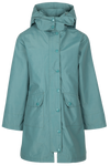 Tresspass DRIZZLING - GIRLS RAIN JKT - SPRUCE GREEN