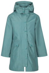 Tresspass DRIZZLING - GIRLS RAIN JKT - SPRUCE GREEN