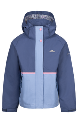 Tresspass ALLORA - FEMALE RAIN JACKET TP50 - BLUETONE