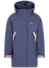 Tresspass BRONIA - FEMALE RAIN JACKET - BLUETONE