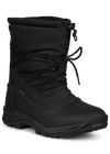 Tresspass NOVERN - MALE WATERPROOF SNOWBOOT - BLACK