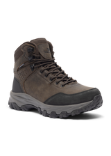 Tresspass STRIDE - MALE WALKING BOOT - DARK BROWN