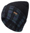 Tresspass ATLAS - MALE REVERSIBLE HAT - BLACK TARTAN