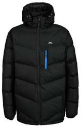Tresspass BLUSTERY - MALE PADDED JKT - BLACK